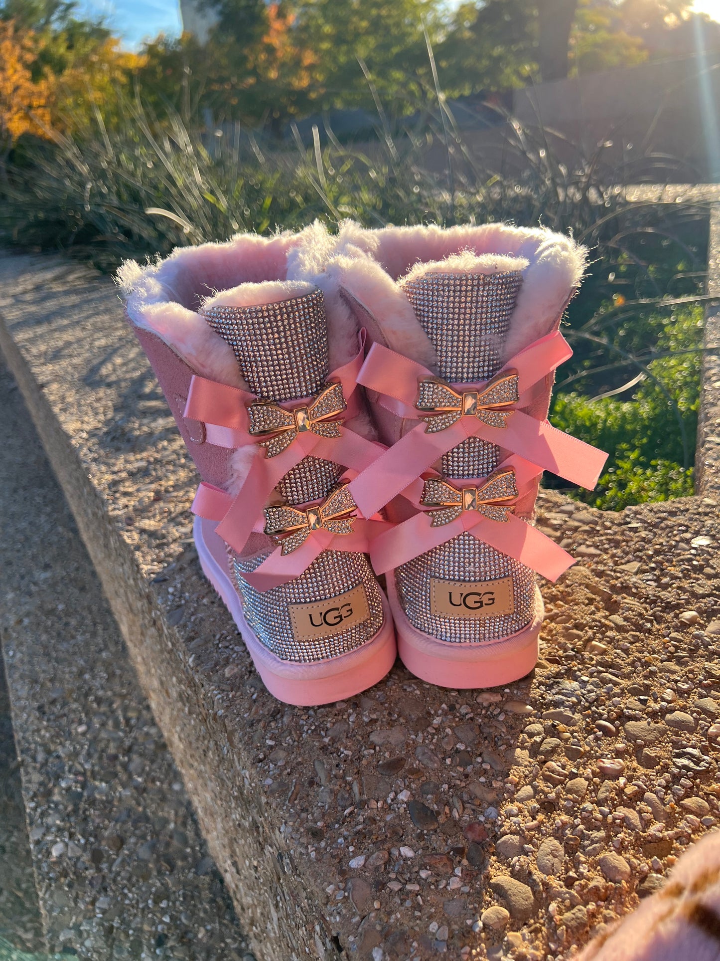 Crystal Bow Ugg’s