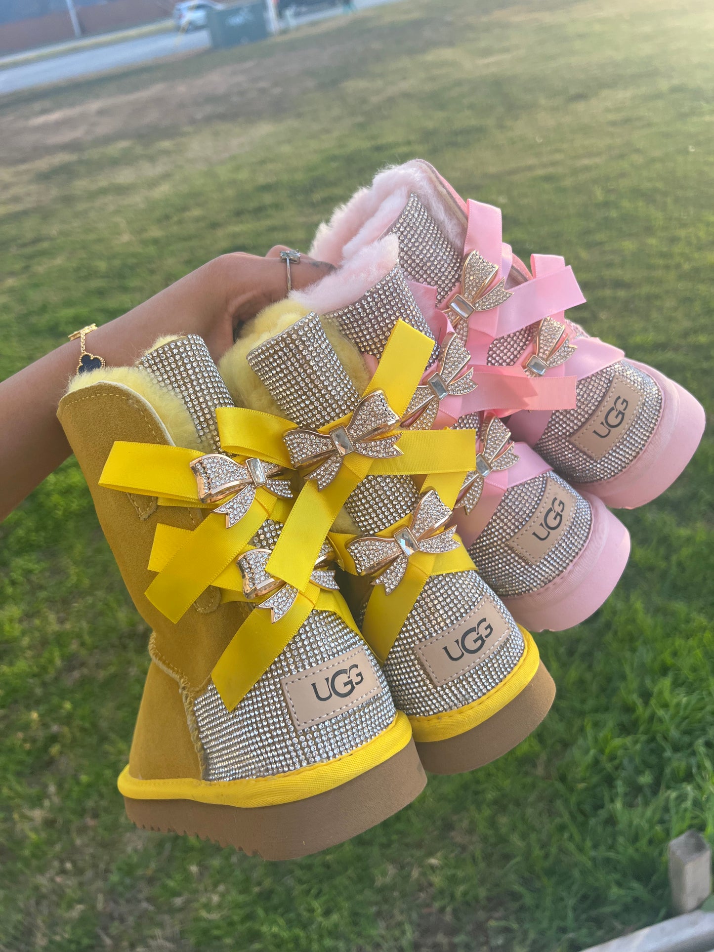 Crystal Bow Ugg’s