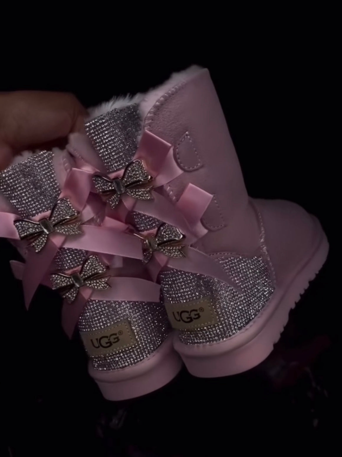 Ugg store crystal bow